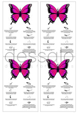 Ladda upp bild till gallerivisning, Skriv ut själv - Fjäril Fransförlängning
