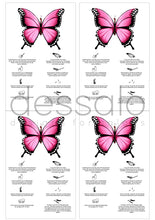 Ladda upp bild till gallerivisning, Skriv ut själv - Fjäril Fransförlängning