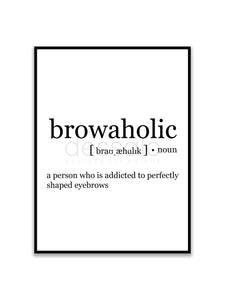 Browaholic Poster