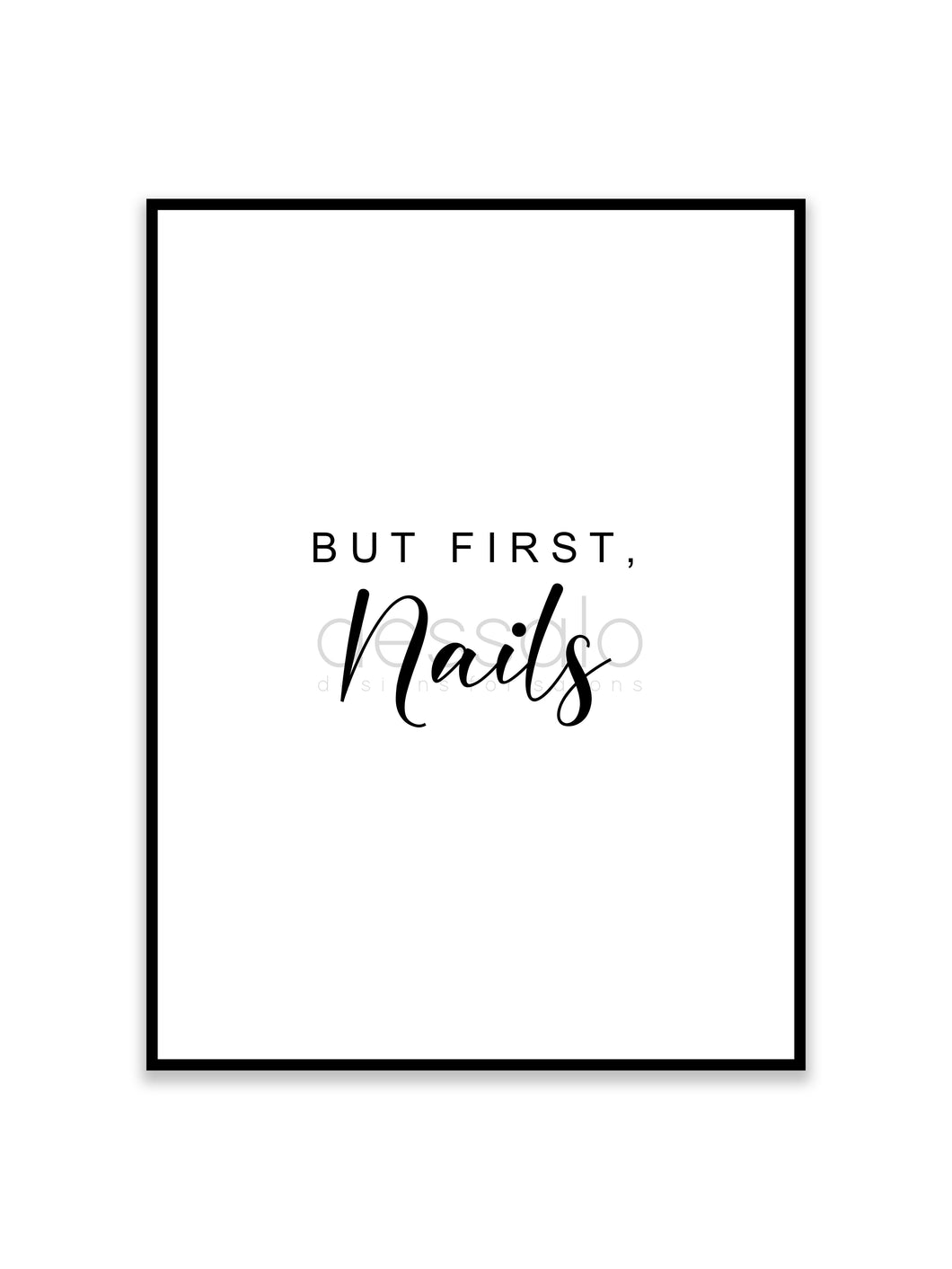 But first, Nails Poster