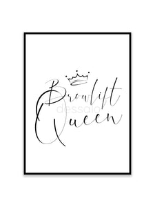 Browlift Queen Poster